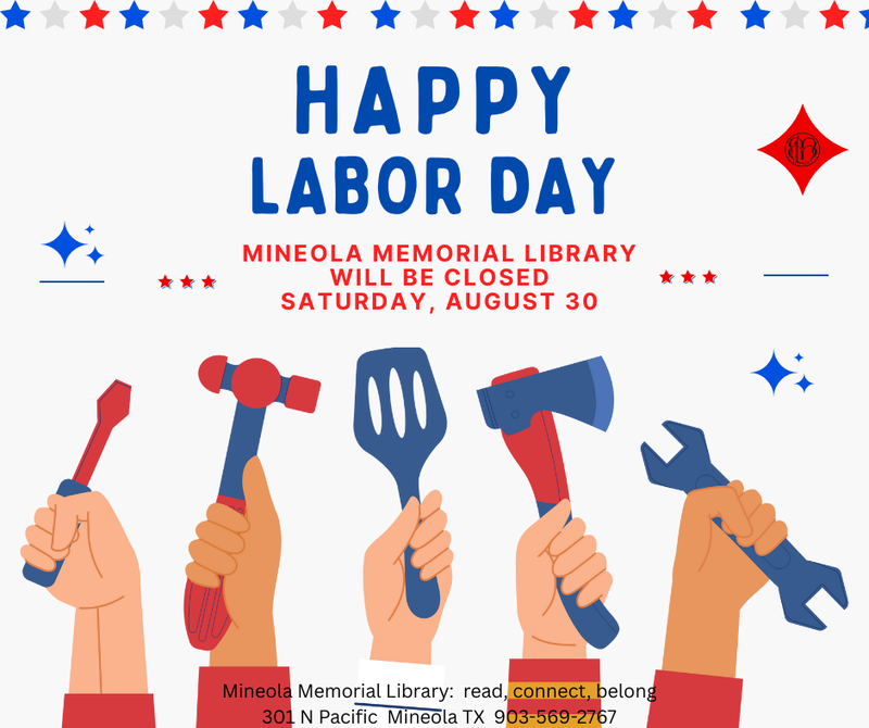 closed for Labor Day