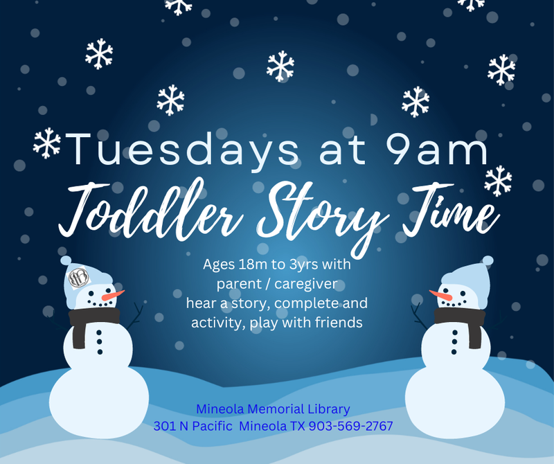 Toddler Story Time