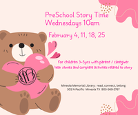 Pre School Story Time