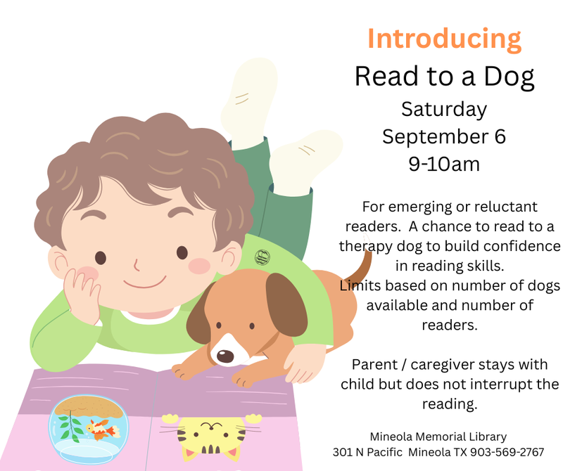 Read to a Dog